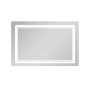 Дзеркало Qtap Cardinal (CA2) 800х600 з LED-підсвічуванням Touch, з антизапотіванням, з димером, рег. темп. кольору (3000-6500K) Reverse QT0478C806048457
