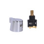 Перемикання у сборі з ручкою Lidz для душової системи Astra 1030, Orion 1030 LDASTORI48593