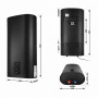 Водонагрівач електричний Thermo Alliance 80 л Black, плоский вертикальний, мокрий ТЕН 2 кВт (0,8+1,2) DT80V20G(PD)/2В