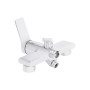 Змішувач для ванни Qtap Nando з душовим гарнітуром QTNAN259CRM48651 Chrome