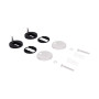 Qtap Сиденье для унитаза (Crow 640) 460x350x47 мм, White, с микролифтом, Slim Duroplast, Quick Release QTSC179W48700