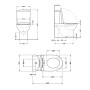 Унітаз підлоговий Qtap Jay Eco Ultra Quiet з сидінням Soft-close 640x360x835 мм QTJAY27W48749 White