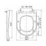 Qtap Сидіння для унітаза (Robin 490, Scorpio 490) 430x363x60 мм, White, з мікроліфтом, Slim Duroplast, MagLock QTSC179W48915