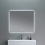 Дзеркало Qtap Taurus (TA1) 1000×800 мм з LED-підсвічуванням Touch, з антизапотіванням, з димером, рег. темп. кольору (3000-6500K) QTTAU100080048956