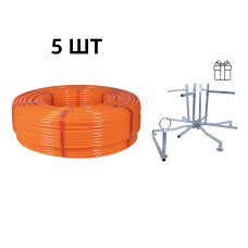 Акційний набір Thermo Alliance: 5 бух. Труба PEX-A EVOH ORANGE, 3 шари, 16×2,0 мм (320 м), Spain + Обладнання для розмотування труби