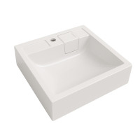 Раковина на пральну машину Qtap Arvin 595x595x115 мм, White QTARV2365WHI48575