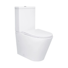 Унітаз підлоговий Qtap Swan Eco Ultra Quiet з сидінням Soft-close 640x360x835 мм QTSWA27W48748 White