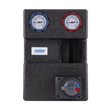 Насосна група Icma №R001 1 1/2"x1" підключення праворуч, без насоса 93R001AFD53SC