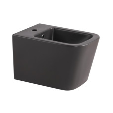 Біде підвісне Qtap Tern 520x350x330 мм, Anthracite QT17551303GAN