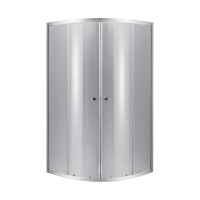 Душова кабіна Lidz Latwa SC90x90.SAT.LOW.DGR, скло темне тоноване 4 мм без піддона