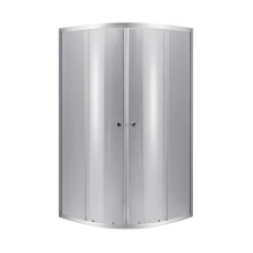 Душова кабіна Lidz Latwa SC90x90.SAT.LOW.DGR, скло темне тоноване 4 мм без піддона