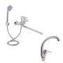 Акційний набір Lidz Nicole: Змішувач 005 Chrome + Змішувач 008F Chrome