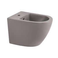 Біде підвісне Qtap Robin 515x370x350 мм, Stone grey QT13551381GSG