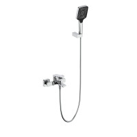 Змішувач для ванни Qtap Capricorn з душовим гарнітуром Chrome (k35) QTCAP3060102C48222