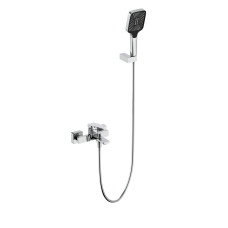 Змішувач для ванни Qtap Capricorn з душовим гарнітуром Chrome (k35) QTCAP3060102C48222