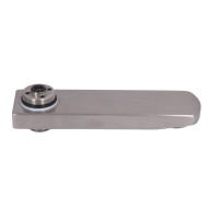 Вилив в зборі Lidz (150х40х36) для змішувачів Kubis 006, 1030 Nickel LDKUB1504036N49507