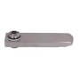 Вилив в зборі Lidz (150х40х36) для змішувачів Kubis 006, 1030 Nickel LDKUB1504036N49507