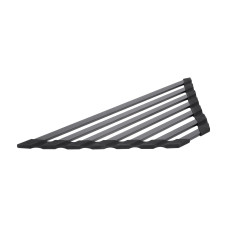 Сушарка на кухонну мийку кутова Lidz Acsis LA20 Black, плоска основа, для посуду 430х175х10 мм LDACS297BLM49773
