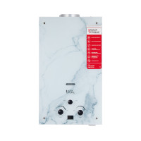 Колонка газова димохідна  Aquatronic A21-10LMarble 10 л скляна панель Мрамор