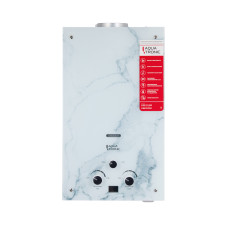 Колонка газова димохідна  Aquatronic A21-10LMarble 10 л скляна панель Мрамор