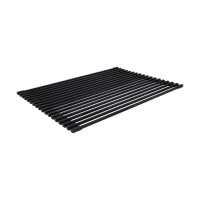Сушарка на кухонну мийку Lidz Acsis LA06 Black, квадратна основа, для посуду 430х303 мм LDACSLA06BLM49764