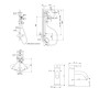Акційний набір: Lidz Aria 0011F Змішувач для раковини (k35) Nickel + Lidz Aria 1031 Душова система на 3 споживача (з виливом) (k35) Nickel