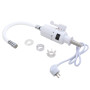 Проточний кран-водонагрівач з гнучким виливом для кухні Lidz Warm 065 LDWAR065WHI49097 White/White