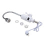 Проточний кран-водонагрівач для кухні на три режими Lidz Warm 062 LDWAR062WCR49099 White/Chrome