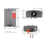 Колонка газова димохідна Aquatronic A21 Grey10 л