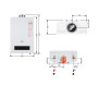 Колонка газова турбована Aquatronic 10 л F05-10LW
