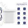 Унітаз підвісний Qtap Gemini Ultra Quiet 485×340×350 мм, White, з сидінням Slim Duroplast / Soft-close / Quick Release QTTAU26W49119