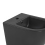 Qtap Комплект Robin Anthracite 3 в 1: підвісний унітаз Ultra Quiet + біде підвісне + раковина накладна QTROBAN49157