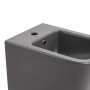 Qtap Комплект Tern Anthracite 3 в 1: підвісний унітаз Ultra Quiet + біде підвісне + раковина накладна QTROBAN49157