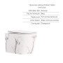 Qtap Комплект Tern Marble 3 в 1: підвісний унітаз Ultra Quiet + біде підвісне + раковина накладна QTTERMR49164