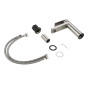 Змішувач для раковини низький Lidz Nexus 001F (k35) LDNEX001FNKS49184 Nickel