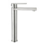 Змішувач для раковини високий Lidz Nexus 001FH (k35) LDNEX001FHNKS49185 Nickel