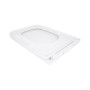 Сидіння для унітазу Qtap (Gemini 520) 448x357x38,5 мм, White, з мікроліфтом, Slim Duroplast, Quick Release QTSC179W49386