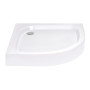 Душовий бокс Lidz Tani SB100x100.SAT.LOW.GR, скло тоноване 4 мм