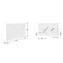 Клавіша змиву Qtap Standard 152x236x28 мм, White, кругла QTSTD164W49468