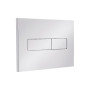 Клавіша змиву Qtap Standard 152x236x28 мм, Chrome, лінійна QTSTD164CRM49472