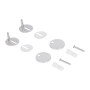 Сидіння для унітазу Qtap (Kolibri) 455×360×30 мм, White, з мікроліфтом Slim Duroplast, Quick Release QTST179W49488