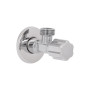 Кран кутовий Thermo Alliance Forte 1/2"ЗЗ, хром TAF341W1515