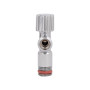 Кран кутовий Thermo Alliance Forte 1/2"ЗЗ, хром TAF341W1515