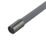 Змішувач для кухні Lidz Aria 015F3 (k35) з гнучким виливом LDARI015F3GGRP49565 Graphite/Grey