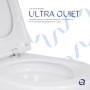Унітаз підвісний Qtap Scorpio ML Ultra Quiet 490x365x325 мм, з сидінням Soft-close MagLock, White QTSCOML26W49622