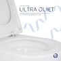 Унітаз підвісний Qtap Scorpio ML Ultra Quiet 520x365x365 мм, з сидінням Soft-close MagLock, White QTSCOML26W49624