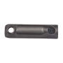 Вилив Qtap (160х44х21,5) для душової системи Vlasta New Gunmetal Black PVD QTVLA16044215GMB49669