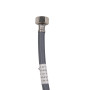 Шланг підключення короткий, коротка голка Qtap (500х13,5х13,5) для змішувачів для раковини Vlasta New QTVLA50013513549683