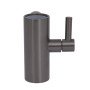 З'єднання стійки Qtap (70х62х53,5) для душової системи Vlasta New Gunmetal Black PVD QTVLA7062535GMB49692