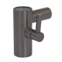 З'єднання стійки Qtap (70х62х53,5) для душової системи Vlasta New Gunmetal Black PVD QTVLA7062535GMB49692